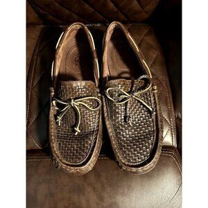 UGG Australia Chester Woven Black Slip-On Driving Loafer Shoes Mens US (10)   WO